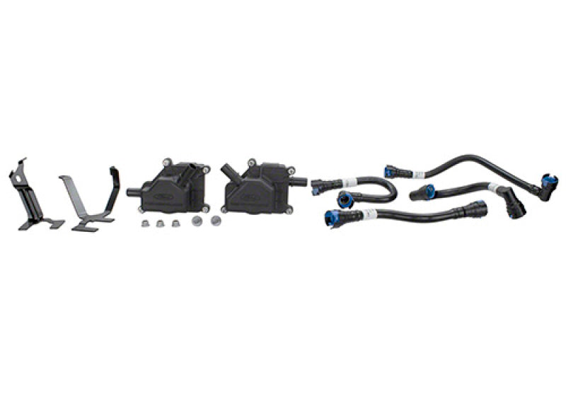 Ford Racing 2024 Mustang GT 5.0L/Mustang Dark Horse Oil Air Separator - Left & Right Side Ford Racing Oil Separators  AXOPROS