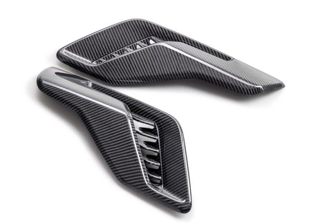 Ford Racing 21-24 F-150 Raptor Carbon Fiber Fender Vent Set - Gloss Ford Racing Spoilers  AXOPROS