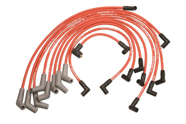 Ford Racing 9mm Spark Plug Wire Sets - Red Ford Racing Spark Plug Wire Sets  AXOPROS