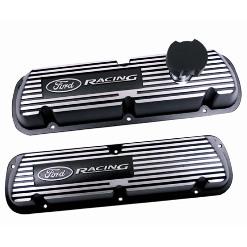 Ford Racing Black Satin Valve Covers Racing EFI Ford Racing Valve Covers  AXOPROS