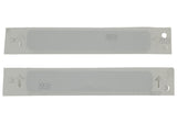 Ford Racing Black/Silver EcoBoost Emblem 3-1/2in x 9/16in - Set of 2 Ford Racing Other Body Components  AXOPROS