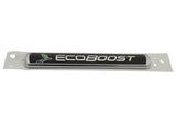 Ford Racing Black/Silver EcoBoost Emblem 3-1/2in x 9/16in - Set of 2 Ford Racing Other Body Components  AXOPROS