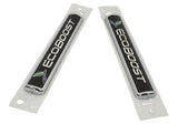 Ford Racing Black/Silver EcoBoost Emblem 3-1/2in x 9/16in - Set of 2 Ford Racing Other Body Components  AXOPROS