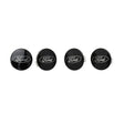 Ford Racing Car Black and Chrome Wheel Cap Ford Racing Wheel Center Caps  AXOPROS