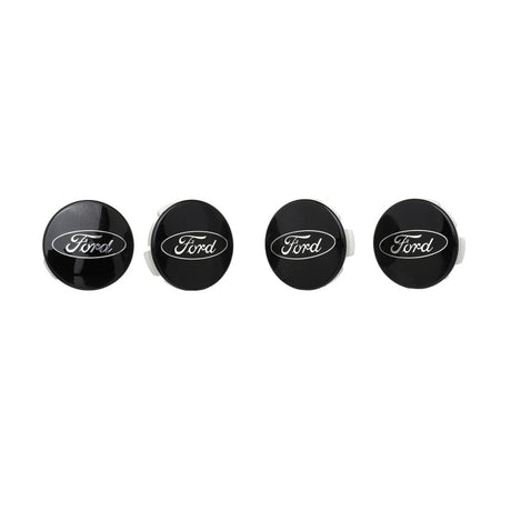 Ford Racing Car Black and Chrome Wheel Cap Ford Racing Wheel Center Caps  AXOPROS