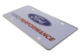 Ford Racing Ford Performance License Plate - Single Ford Racing License Plates  AXOPROS