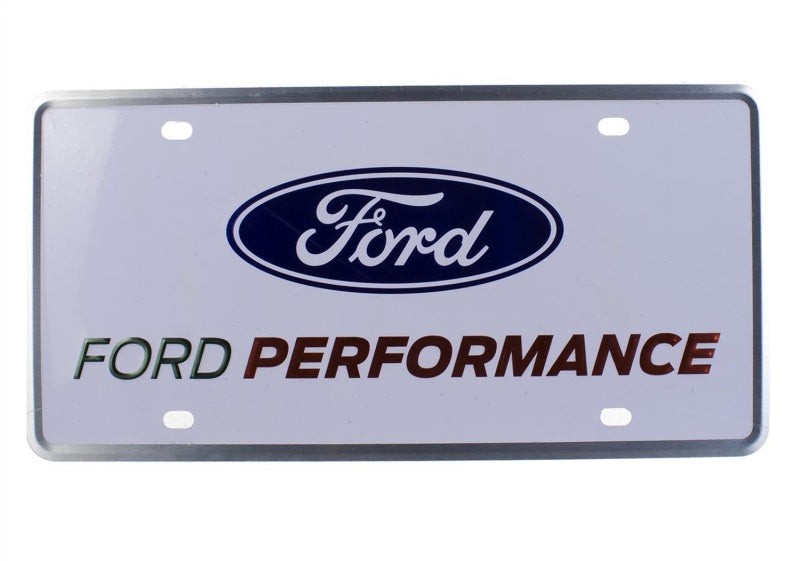 Ford Racing Ford Performance License Plate - Single Ford Racing License Plates  AXOPROS