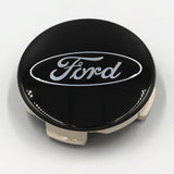Ford Racing Ford Truck/SUV Black And Chrome Wheel Center Cap Kit Ford Racing Wheel Center Caps  AXOPROS