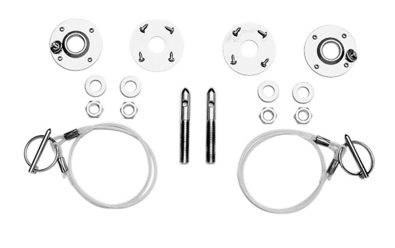 Ford Racing Hood Latch & Pin Kit Ford Racing Hood Pins  AXOPROS
