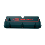 Ford Racing Logo Die-Cast Black Valve Covers Ford Racing Valve Covers  AXOPROS