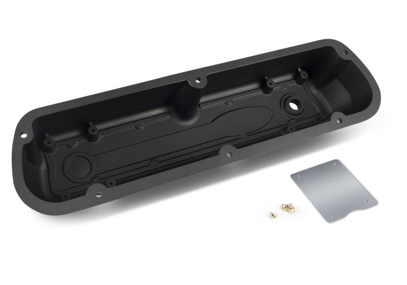 Ford Racing Logo Die-Cast Black Valve Covers Ford Racing Valve Covers  AXOPROS