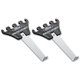 Ford Racing Logo Wire Loom Chrome Base/Black Ford Racing Wire Loom  AXOPROS