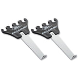 Ford Racing Logo Wire Loom Chrome Base/Black Ford Racing Wire Loom  AXOPROS