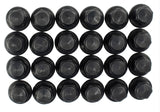 Ford Racing M14 x 1.5 Black Lug Nut - Set of 24 Ford Racing Lug Nuts  AXOPROS