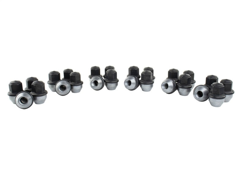 Ford Racing M14 x 1.5 Black Lug Nut - Set of 24 Ford Racing Lug Nuts  AXOPROS