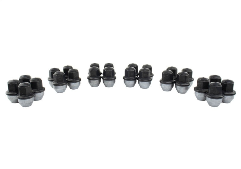 Ford Racing M14 x 1.5 Black Lug Nut - Set of 24 Ford Racing Lug Nuts  AXOPROS