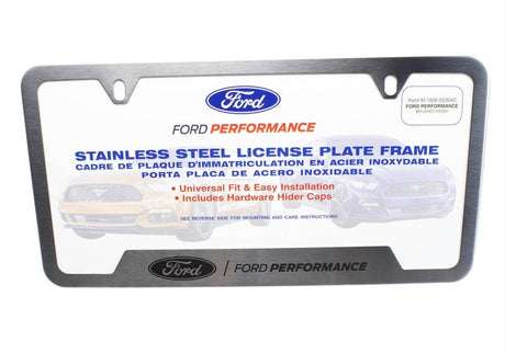 Ford Racing Stainless Steel Ford Performance License Plate Frame Ford Racing License Frame  AXOPROS