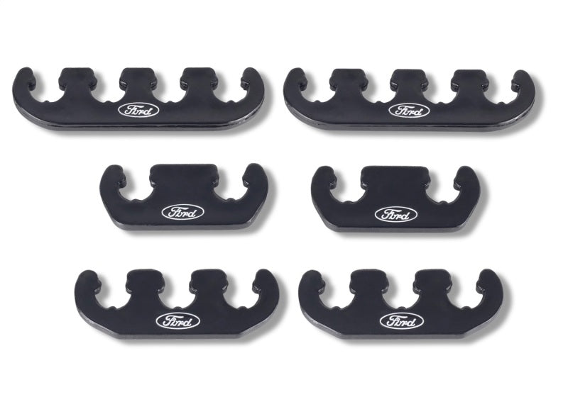 Ford Racing Wire Dividers 4 to 3 to 2 - Black w/ White Ford Logo Ford Racing Hardware Kits - Other  AXOPROS