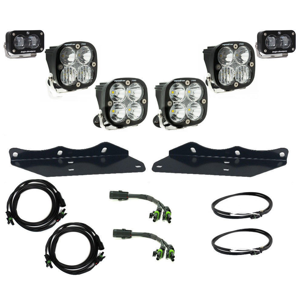 Ford Raptor Squadron/S2 SAE “Pro” Fog Pocket Light Kit Baja Designs Fog Light Kit  AXOPROS