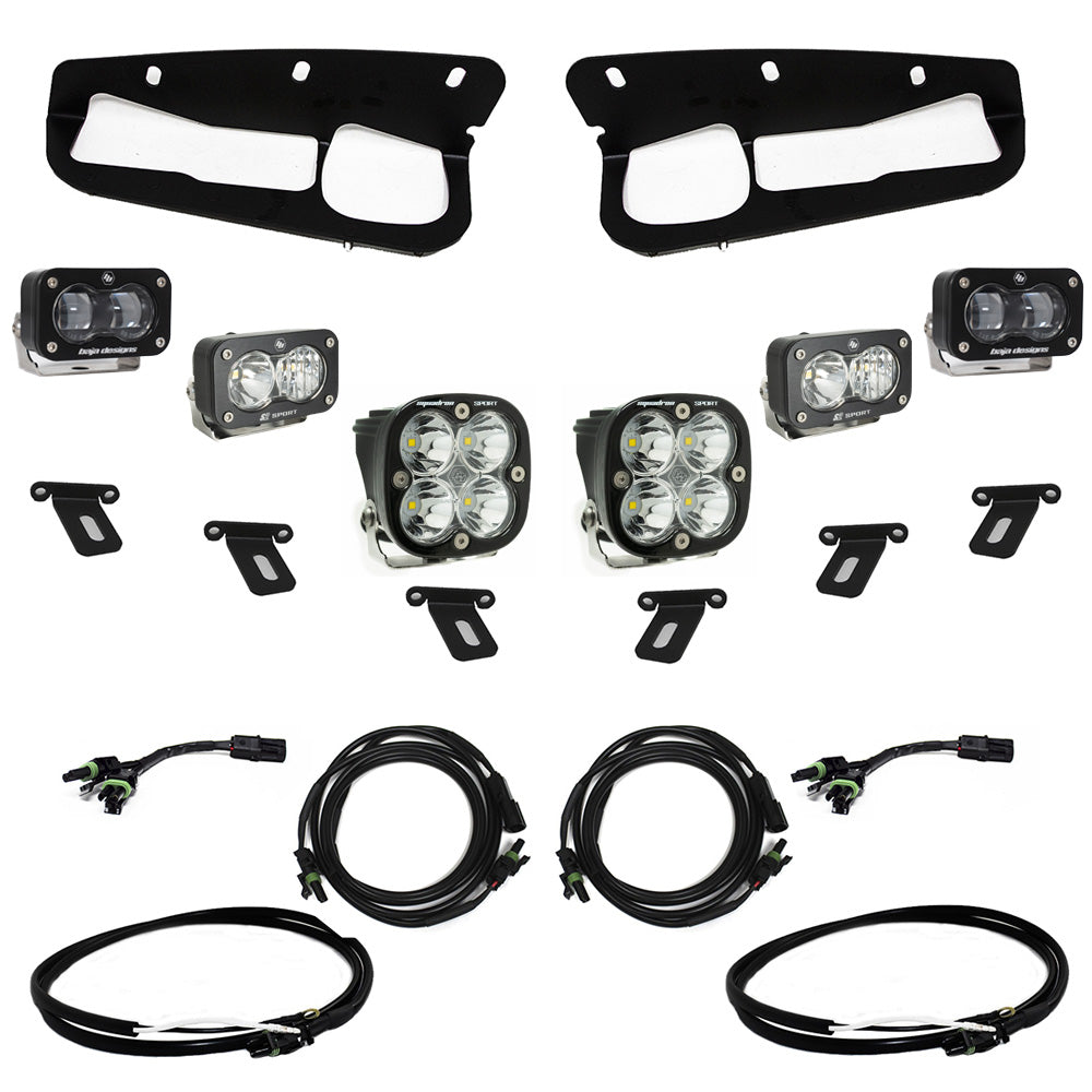 Ford S2 SAE “Sportsmen” Fog Pocket Light Kit Baja Designs Fog Light Kit  AXOPROS