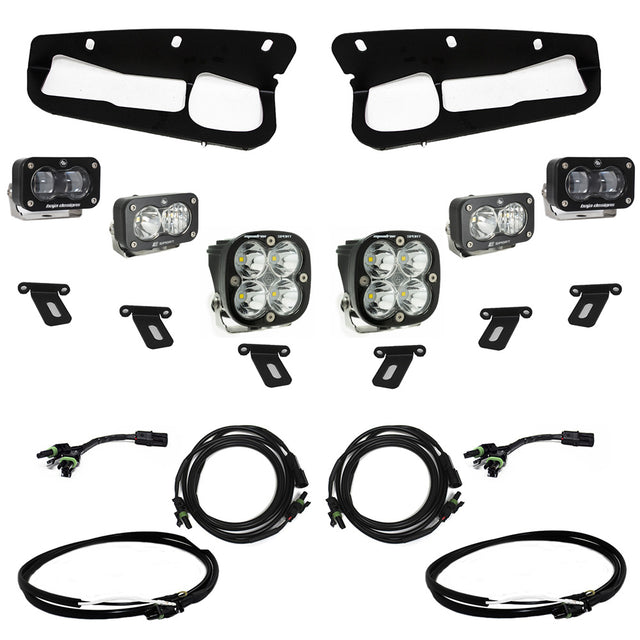 Ford S2 SAE “Sportsmen” Fog Pocket Light Kit Baja Designs Fog Light Kit  AXOPROS