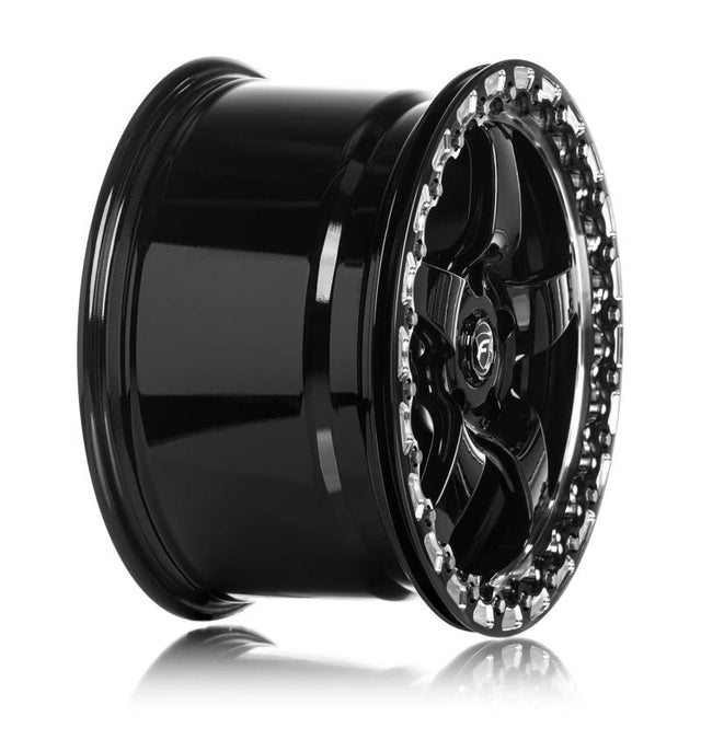 Forgestar D5 Beadlock 17x10 / 5x120 BP / ET45 / 7.3in BS Gloss Black Wheel Forgestar Wheels - Cast  AXOPROS