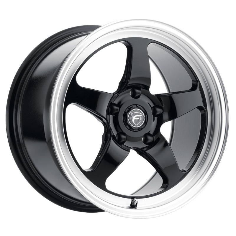 Forgestar D5 Drag 17x10 / 5x114.3 BP / ET50 / 7.5in BS Gloss Black Wheel Forgestar Wheels - Cast  AXOPROS