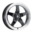 Forgestar D5 Drag 17x5.0 / 5x114.3 BP / ET-21 / 2.125in BS Gloss Black Wheel Forgestar Wheels - Cast  AXOPROS