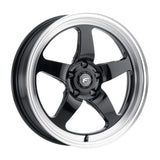 Forgestar D5 Drag 18x5.0 / 5x120 BP / ET-23 / 2.125in BS Gloss Black Wheel Forgestar Wheels - Cast  AXOPROS