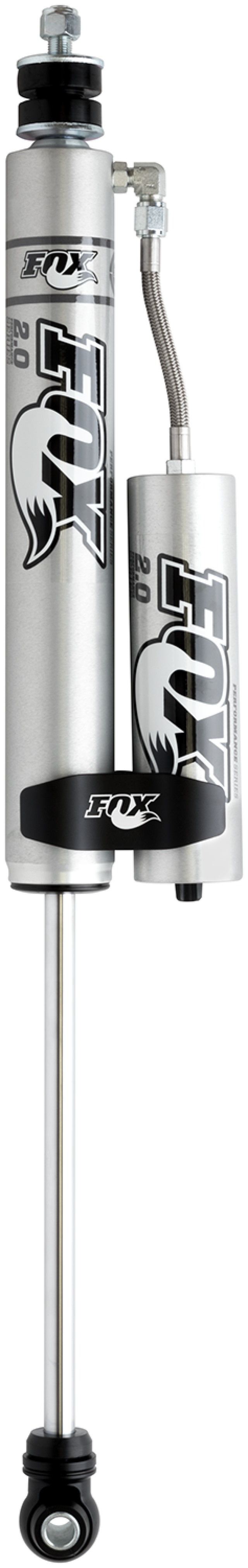 Fox 01-10 Chevy HD 2.0 Perf Series 8.1in. Smooth Body Remote Res. Front Shock / 4-6in. Lift - Alum. FOX Shocks and Struts  AXOPROS