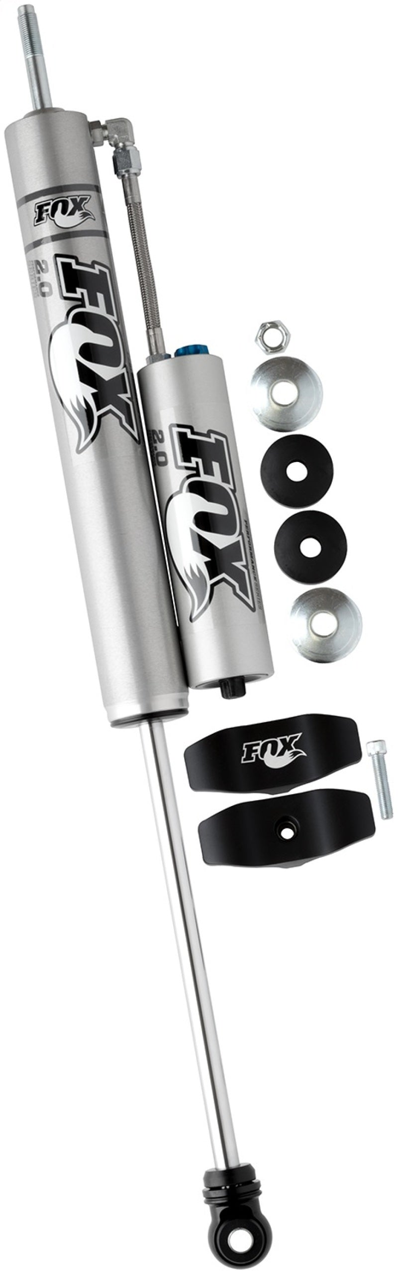 Fox 07+ Jeep JK 2.0 Factory Series 11.6in. Smooth Body R/R Front Shock w/CD Adj. / 4-6in. Lift FOX Shocks and Struts  AXOPROS