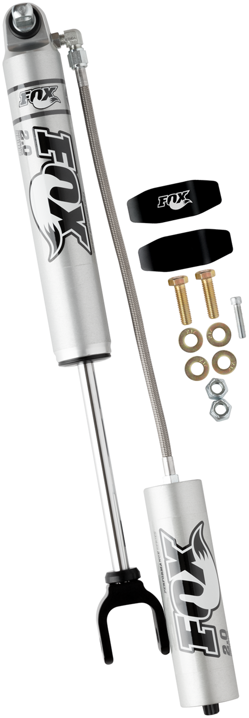 Fox 11+ Chevy HD 2.0 Performance Series 7.9in. Smooth Body Remote Res. Front Shock / 4-6in. Lift FOX Shocks and Struts  AXOPROS