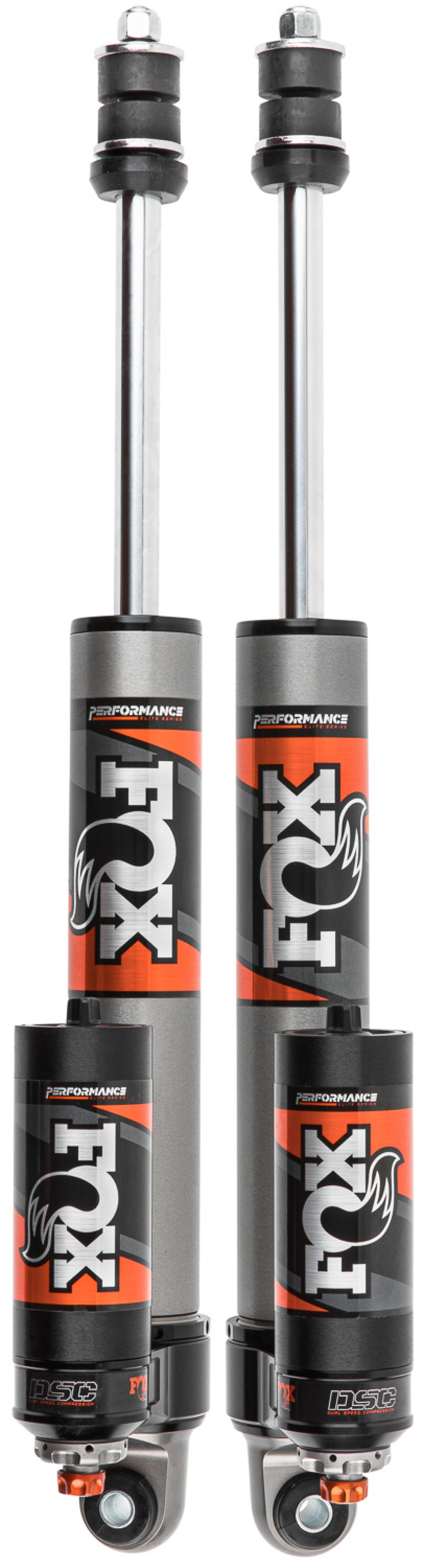 Fox 14-22 Ram 2500 4WD 0-1.5in Lift Rear Performance Elite Series 2.5 Reservoir Shocks - Adjustable FOX Coilovers  AXOPROS