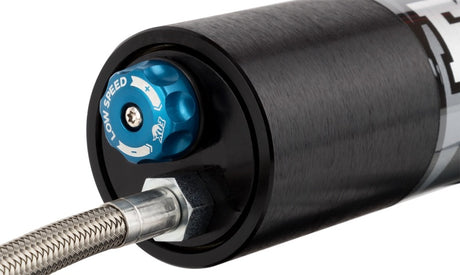 Fox 17-19 Ford F250/F350 2.0 Performance Series Remote Reservoir Adj. Front Shocks 0-1.5in Lift FOX Coilovers  AXOPROS