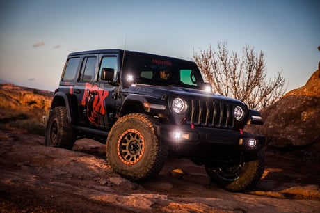 Fox 18+ Jeep JL 2.0 Performance Series 11.7in Smooth Body Reservoir Front Shock 4.5-6in Lift (Pair) FOX Shocks and Struts  AXOPROS