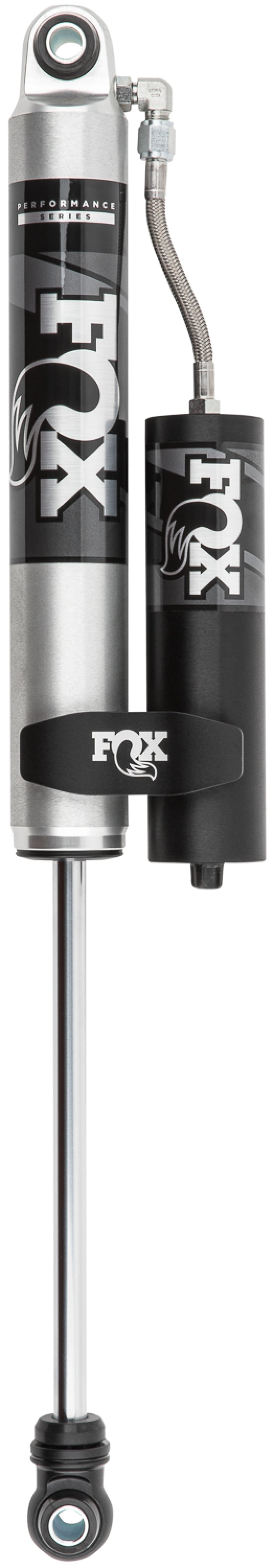 Fox 20+ GM 2500/3500 HD 2.0 Performance Series Smooth Body Reservoir Rear Shock 0-1in Lift FOX Shocks and Struts  AXOPROS