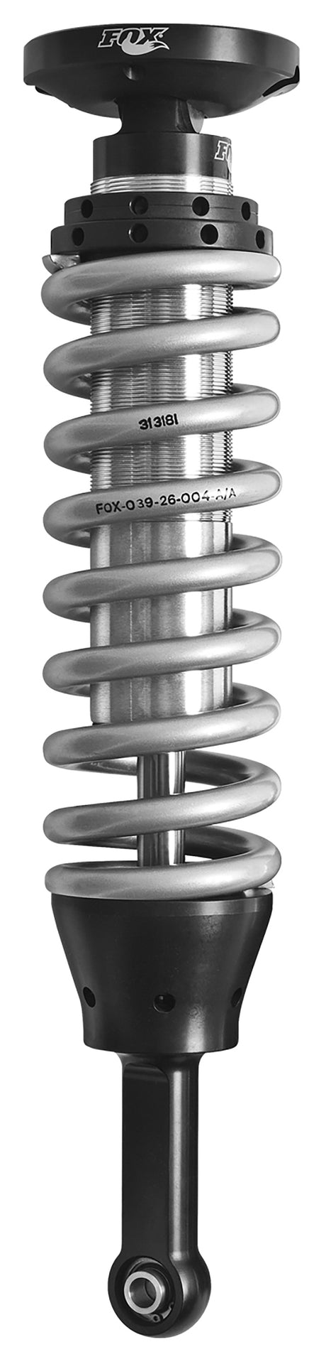 Fox 2005 Tacoma 2.5 Factory Series 4.94in. IFP Coilover Shock Set w/UCA - Black/Zinc FOX Coilovers  AXOPROS