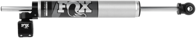 Fox 2007+ Jeep JK 8.2in 2.0 Tie Rod Clamp Steering Stabilizer FOX Hardware - Singles  AXOPROS
