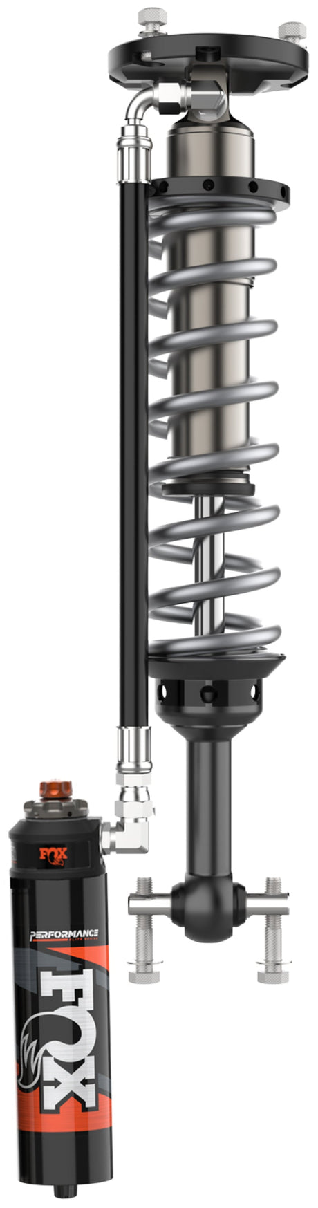 Fox 2021+ Ford F-150 4WD 2in Lift Front Performance Elite Series 2.5 Reservoir Shocks - Adjustable FOX Coilovers  AXOPROS