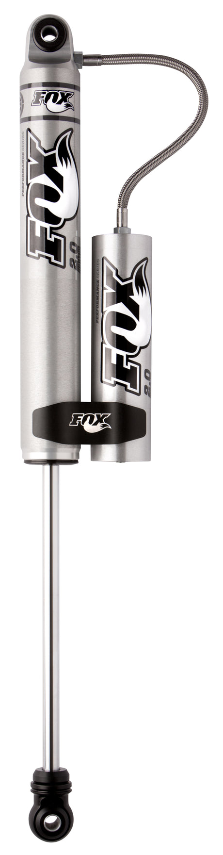 Fox 2.0 Performance Series 14.1in. Smooth Body R/R Shock Aluminum / Std Travel / Eyelet Ends - Black FOX Shocks and Struts  AXOPROS