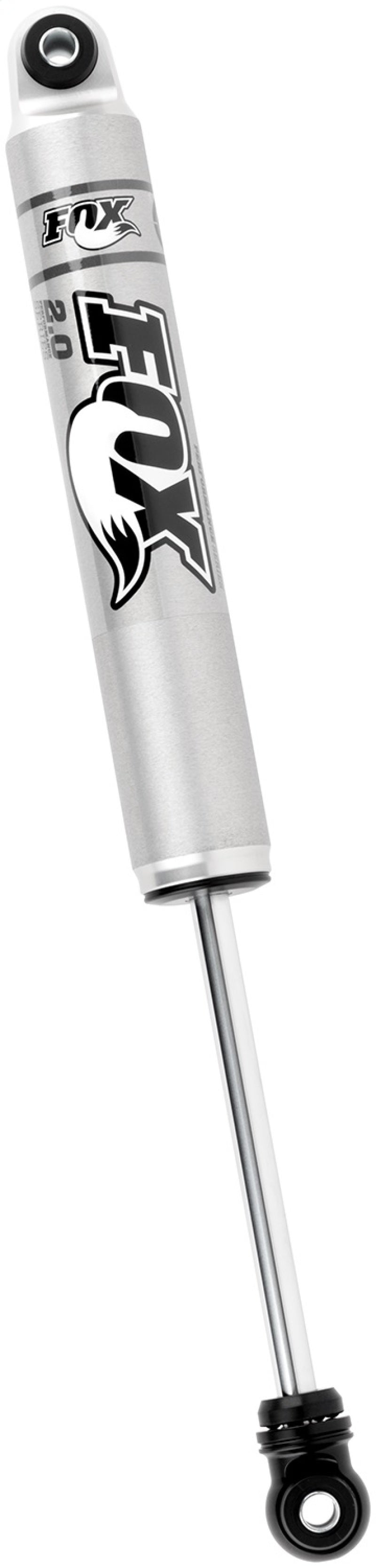 Fox 2.0 Performance Series 8in. Smooth Body IFP Shock / Std Travel w/Eyelet Ends (Alum) - Black FOX Shocks and Struts  AXOPROS