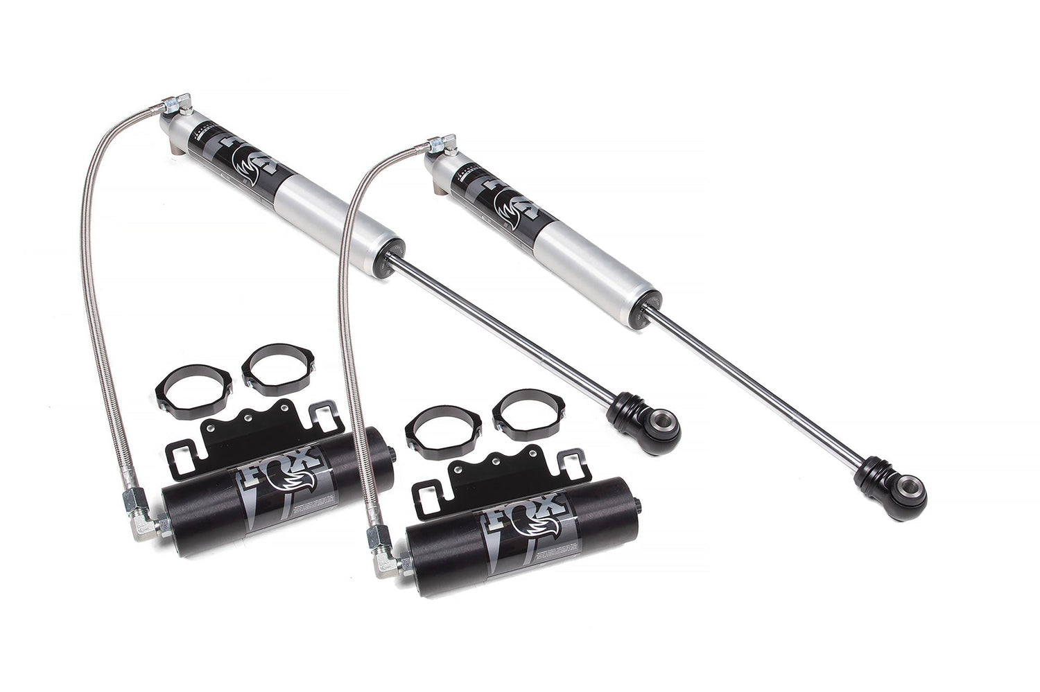FOX 2.0 Remote Reservoir Front Shock Pair - 3 Inch Lift - Performance Series - Jeep Wrangler JL (20-23) BDS Suspension Suspension Shock Absorber  AXOPROS