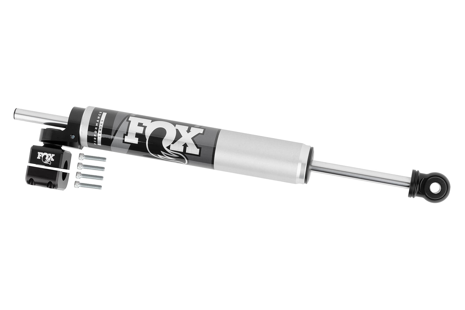 FOX 2.0 TS Steering Stabilizer - Performance Series - Ford F250 / F350 Super Duty (17-24) 4WD BDS Suspension Steering Stabilizer  AXOPROS