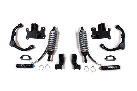 FOX 2.5 Coil-Over Conversion Upgrade - 4.5 Inch Lift - Factory Series - Chevy Silverado Or GMC Sierra 2500HD/3500HD (01-10) 4WD - Diesel BDS Suspension Suspension Shock Absorber Conversion Kit  AXOPROS
