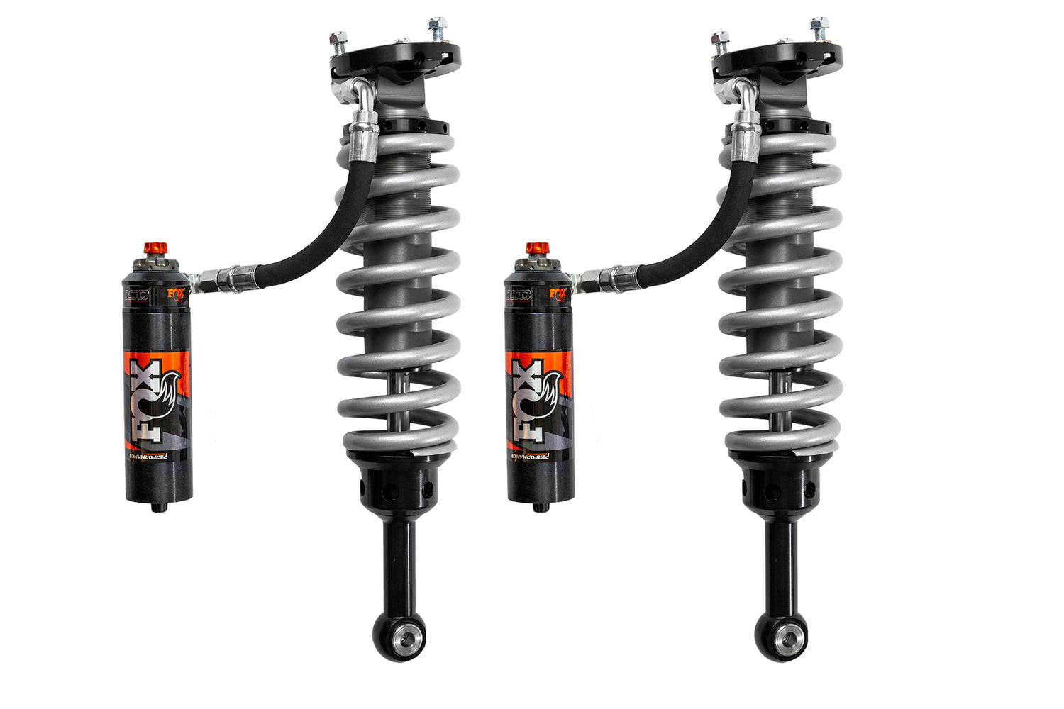 FOX 2.5 Coil-Over Shocks W/ DSC Reservoir - 2-3 Inch Lift - Performance Elite Series - Toyota Tacoma (05-23) 4WD W/ UCA BDS Suspension Suspension Shock Absorber Kit  AXOPROS