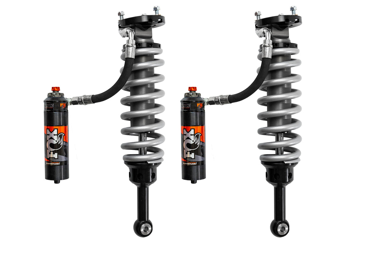 FOX 2.5 Coil-Over Shocks W/ DSC Reservoir - 2-3 Inch Lift - Performance Elite Series - Toyota Tacoma (05-23) 4WD W/ UCA BDS Suspension Suspension Shock Absorber Kit  AXOPROS