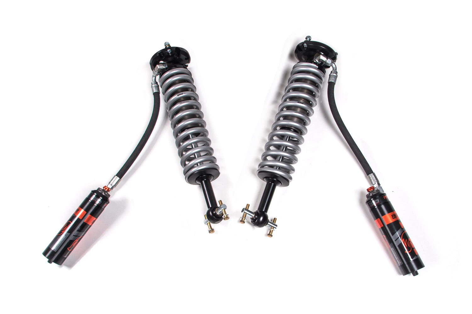 FOX 2.5 Coil-Over Shocks W/ DSC Reservoir Adjuster - 0-2 Inch Lift - Performance Elite Series - Chevy Silverado And GMC Sierra 1500 (19-24) BDS Suspension Suspension Shock Absorber Kit  AXOPROS