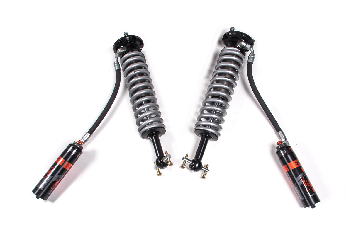 FOX 2.5 Coil-Over Shocks W/ DSC Reservoir Adjuster - 0-2 Inch Lift - Performance Elite Series - Chevy Silverado And GMC Sierra 1500 (19-24) BDS Suspension Suspension Shock Absorber Kit  AXOPROS