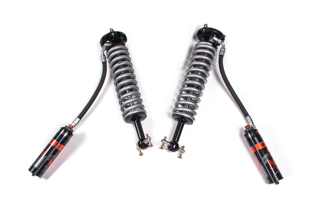 FOX 2.5 Coil-Over Shocks W/ DSC Reservoir Adjuster - 0-2 Inch Lift - Performance Elite Series - Chevy Silverado And GMC Sierra 1500 (19-24) BDS Suspension Suspension Shock Absorber Kit  AXOPROS