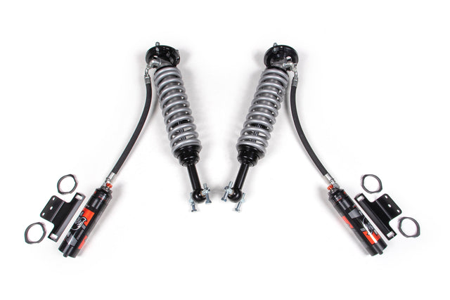 FOX 2.5 Coil-Over Shocks W/ DSC Reservoir Adjuster - 0-3 Inch Lift - Performance Elite Series - Ford F150 (14-20) 4WD BDS Suspension Suspension Shock Absorber Kit  AXOPROS